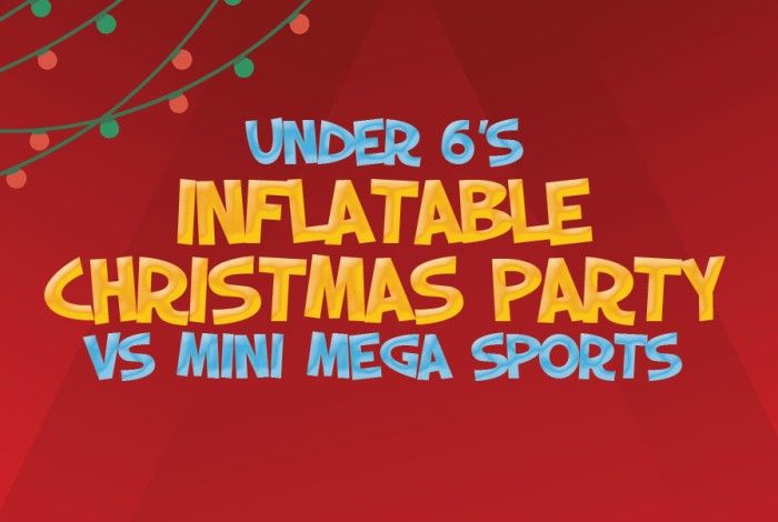 inflatable christmas party